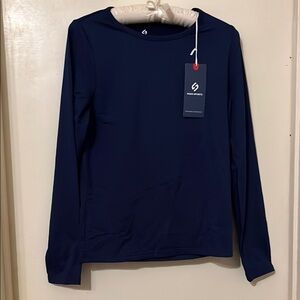 Women’s XXL Navy HODO sports Long Sleeved athletic Top​